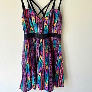 ASOS Mini-Dress with Criss-Cross Back